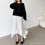 カジュアルに、ほんのりフェミニン。パールギャザースウェットトップス トレーナー | COCOMOMO | 詳細画像38