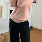気負わず穿ける、大人カジュアル。ニットテーパードパンツ テーパードパンツ | COCOMOMO | 詳細画像11