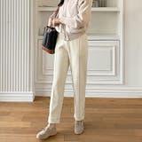 気負わず穿ける、大人カジュアル。ニットテーパードパンツ テーパードパンツ | COCOMOMO | 詳細画像4