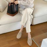 気負わず穿ける、大人カジュアル。ニットテーパードパンツ テーパードパンツ | COCOMOMO | 詳細画像7