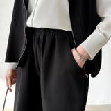 オンオフ寄り添う、ペプラムベストセットアップ ペプラム パンツセットアップ | COCOMOMO | 詳細画像29 