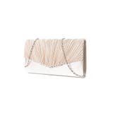 1つで3役、気品漂うサテンプリーツバッグ パーティーバッグ 結婚式 | COCOMOMO | 詳細画像33 