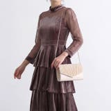 1つで3役、気品漂うサテンプリーツバッグ パーティーバッグ 結婚式 | COCOMOMO | 詳細画像23 