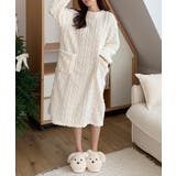 ふわもこ、あったかルームウェア ルームワンピース ルームウェア | COCOMOMO | 詳細画像28 