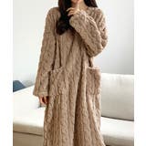 ふわもこ、あったかルームウェア ルームワンピース ルームウェア | COCOMOMO | 詳細画像3 