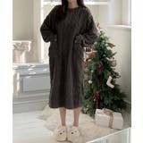 ふわもこ、あったかルームウェア ルームワンピース ルームウェア | COCOMOMO | 詳細画像37 