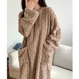 ふわもこ、あったかルームウェア ルームワンピース ルームウェア | COCOMOMO | 詳細画像4 