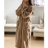 ふわもこ、あったかルームウェア ルームワンピース ルームウェア | COCOMOMO | 詳細画像8 