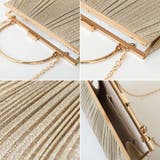 上品リッチな存在感。2wayプリーツパーティーバッグ パーティーバッグ | COCOMOMO | 詳細画像27