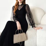 上品リッチな存在感。2wayプリーツパーティーバッグ パーティーバッグ | COCOMOMO | 詳細画像6