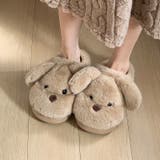 見てるだけでほっこり。もこもこワンちゃんルームシューズ ルームシューズ スリッパ | COCOMOMO | 詳細画像19