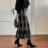 女性らしさを引き立てる、チェックマーメイドスカート チェックスカート | COCOMOMO | 詳細画像18