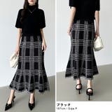 女性らしさを引き立てる、チェックマーメイドスカート チェックスカート マーメイド… | COCOMOMO | 詳細画像15 