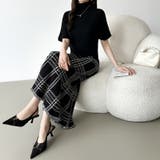 女性らしさを引き立てる、チェックマーメイドスカート チェックスカート マーメイド… | COCOMOMO | 詳細画像17 