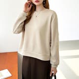 透け感チュールで魅せる、チュールドッキングトップス スウェット チュール袖 | COCOMOMO | 詳細画像18