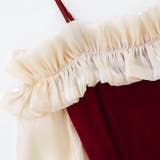 しなやかに艶めく、オフショルベロアドレス パーティードレス ベロアドレス | COCOMOMO | 詳細画像16