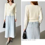 華やかレースで品よく彩る。レースネックカーディガン レース襟 カーディガン | COCOMOMO | 詳細画像20