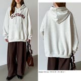 着るだけで今っぽい、デイリーに使えるカレッジロゴパーカー オーバーサイズ パーカー | COCOMOMO | 詳細画像19 