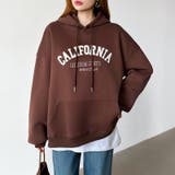 着るだけで今っぽい、デイリーに使えるカレッジロゴパーカー オーバーサイズ パーカー | COCOMOMO | 詳細画像2 