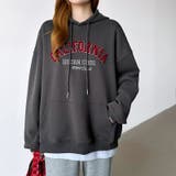 着るだけで今っぽい、デイリーに使えるカレッジロゴパーカー オーバーサイズ パーカー | COCOMOMO | 詳細画像44 