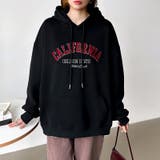 着るだけで今っぽい、デイリーに使えるカレッジロゴパーカー オーバーサイズ パーカー | COCOMOMO | 詳細画像58 