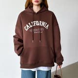 着るだけで今っぽい、デイリーに使えるカレッジロゴパーカー オーバーサイズ パーカー | COCOMOMO | 詳細画像6 