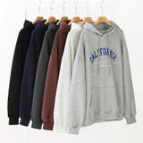 着るだけで今っぽい、デイリーに使えるカレッジロゴパーカー オーバーサイズ パーカー | COCOMOMO | 詳細画像60 