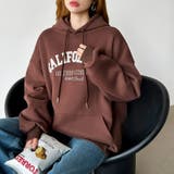 着るだけで今っぽい、デイリーに使えるカレッジロゴパーカー オーバーサイズ パーカー | COCOMOMO | 詳細画像8 