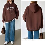 着るだけで今っぽい、デイリーに使えるカレッジロゴパーカー オーバーサイズ パーカー | COCOMOMO | 詳細画像9 