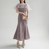 チュールボレロ付き2点セット パーティードレス 結婚式 | COCOMOMO | 詳細画像17 