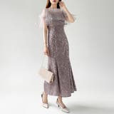 チュールボレロ付き2点セット パーティードレス 結婚式 | COCOMOMO | 詳細画像27 