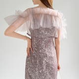 チュールボレロ付き2点セット パーティードレス 結婚式 | COCOMOMO | 詳細画像32 