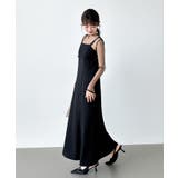 シアー×チュールの3点セットドレス パーティードレス 結婚式 | COCOMOMO | 詳細画像46 