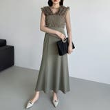 シアー×チュールの3点セットドレス パーティードレス 結婚式 | COCOMOMO | 詳細画像21 