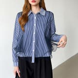 ふんわり揺れる存在感。チュールレイヤードシャツ シアーチュール シャツ | COCOMOMO | 詳細画像4