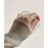 パールチュールvネックトップス レースニット vネックニット | COCOMOMO | 詳細画像6