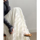 軽やかさで魅せる、ティアードチュールスカート チュールスカート フリル | COCOMOMO | 詳細画像5