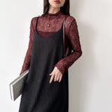 透け感を味方にする、レースシアートップス シアー ハイネック | COCOMOMO | 詳細画像31 