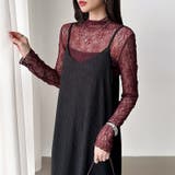 透け感を味方にする、レースシアートップス シアー ハイネック | COCOMOMO | 詳細画像37 