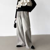 シルエットで魅せるカーブバレルデニム デニムパンツ カーブパンツ | COCOMOMO | 詳細画像21 