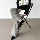 シルエットで魅せるカーブバレルデニム デニムパンツ カーブパンツ | COCOMOMO | 詳細画像22 