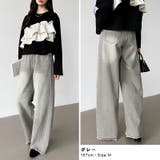 シルエットで魅せるカーブバレルデニム デニムパンツ カーブパンツ | COCOMOMO | 詳細画像25 