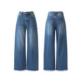 シルエットで魅せるカーブバレルデニム デニムパンツ カーブパンツ | COCOMOMO | 詳細画像36 