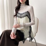 レースで更新、今どきレイヤード。 レースキャミソール レーストップス | COCOMOMO | 詳細画像10 