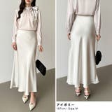 艶と落ち感でオンオフ映える。サテンマーメイドスカート サテンスカート マーメイド… | COCOMOMO | 詳細画像25 