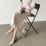 艶と落ち感でオンオフ映える。サテンマーメイドスカート サテンスカート マーメイド… | COCOMOMO | 詳細画像26 