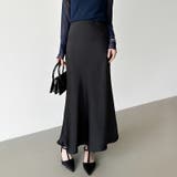 艶と落ち感でオンオフ映える。サテンマーメイドスカート サテンスカート マーメイド… | COCOMOMO | 詳細画像29 