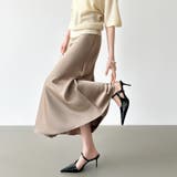 艶と落ち感でオンオフ映える。サテンマーメイドスカート サテンスカート マーメイド… | COCOMOMO | 詳細画像4 