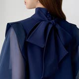 華やぎシフォン袖の美脚パンツスーツ セットアップ セレモニー | COCOMOMO | 詳細画像23 