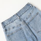 体型カバーして、旬のシルエット。 デニムカーブパンツ ストレッチデニム | COCOMOMO | 詳細画像51